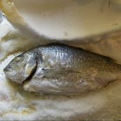 Dorada a la sal horno