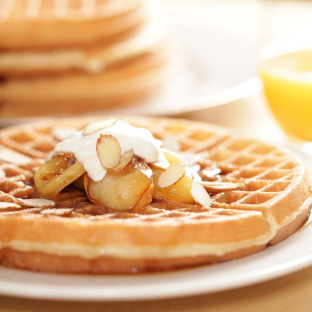 Deliciosos WAFFLES de harina de COCO, ESPONJOSOS y ligeros