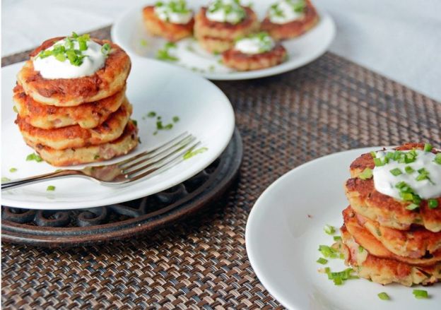 Increíblemente simples! Tortitas PATATA y POLLO