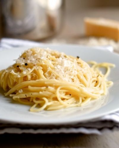 Pasta con parmesano