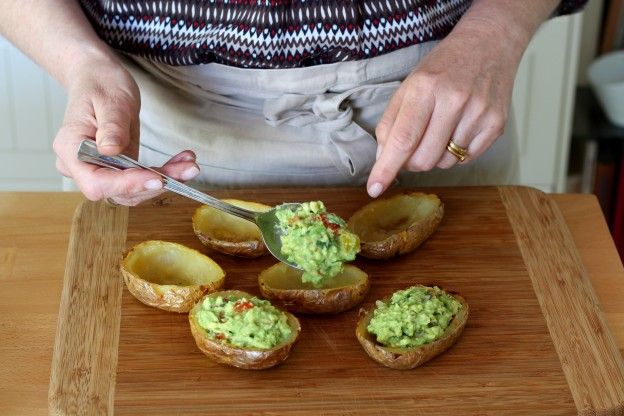 Rellenar las papas