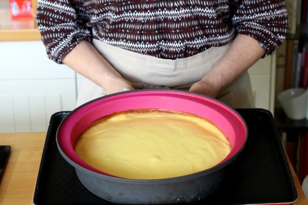 15. El cheesecake está listo