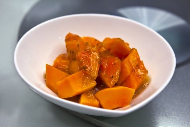 17. Ensalada de papaya