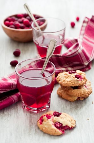 6. Cookies de arándonos rojos