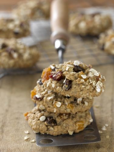 9. Cookie con copos de avena y melocotón