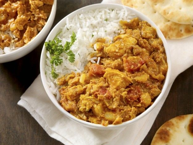 7. El curry de pollo