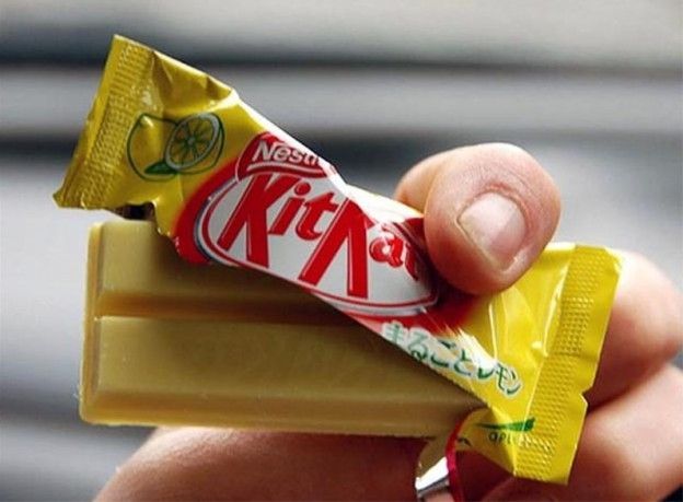 21. KitKat de limón