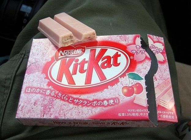 18. KitKat de cereza