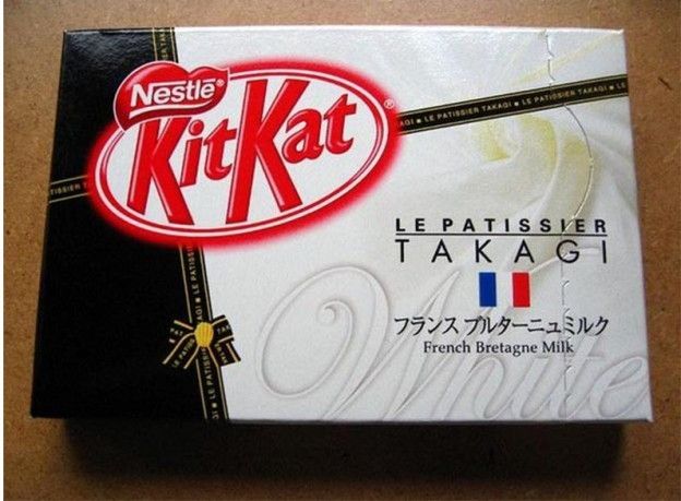 10. KitKat de leche de Bretaña