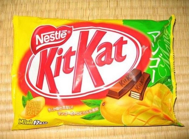 15. KitKat de mango