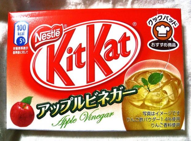 8. KitKat de vinagre de manzana