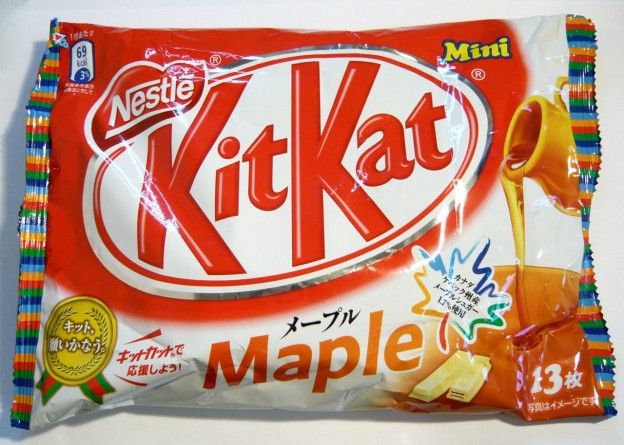 7. KitKat de sirope de arce