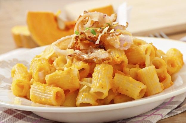 Pasta rápida con calabaza