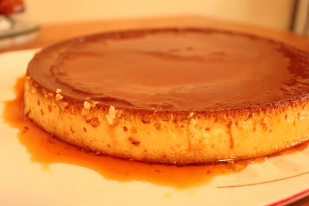 Flan de coco