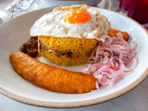 Arroz tapado - Perú