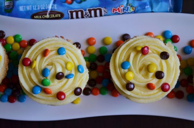 Cupcakes de M&M