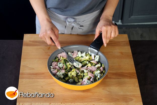 Preparación del relleno