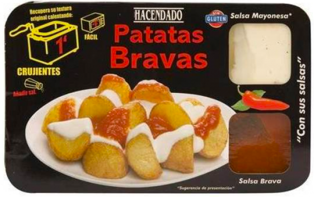 Entrante: patatas bravas