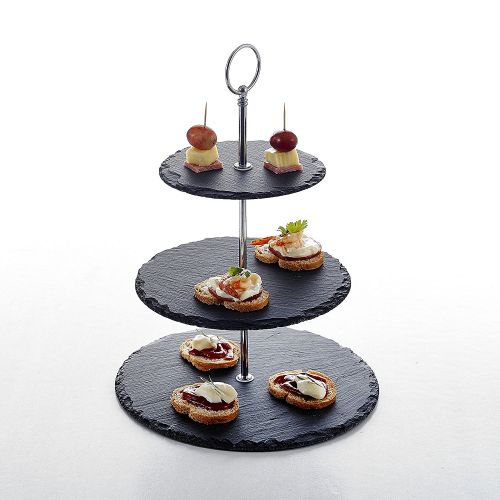 Una elegante bandeja para canapés