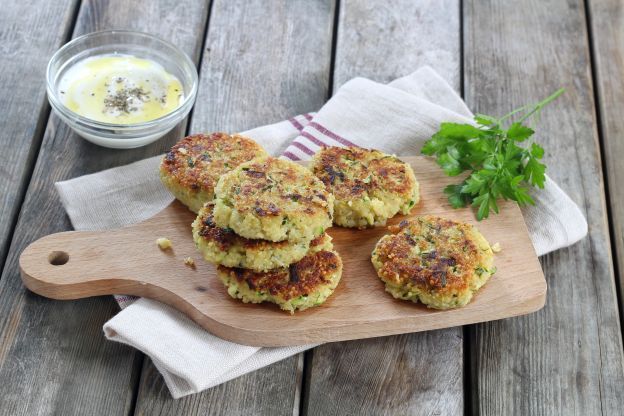 croquetas de quinoa y calabacín