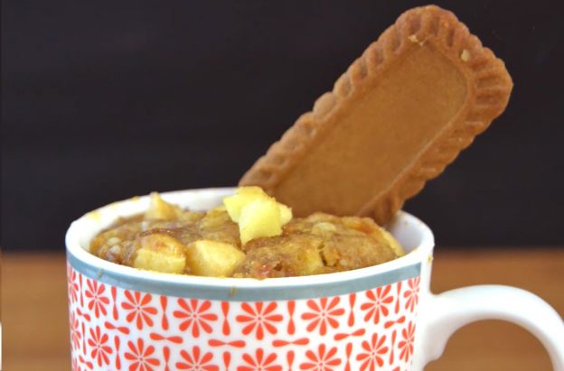 Mugcake manzana & Spéculoos