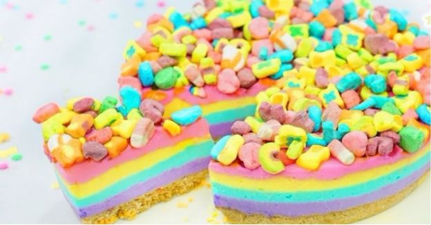 Cheesecake de Lucky Charms