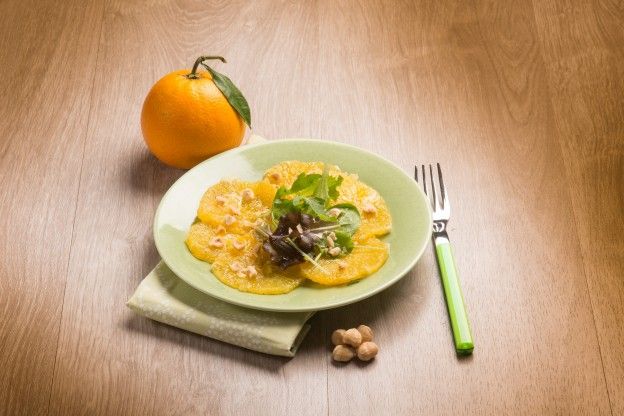 Carpaccio de naranja