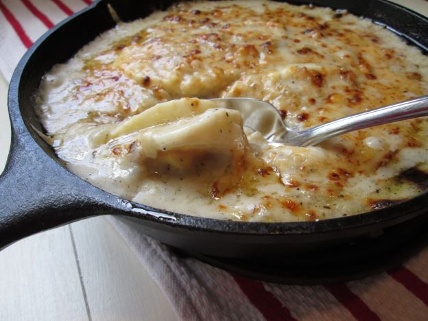 Gratinado de cebolla con patata