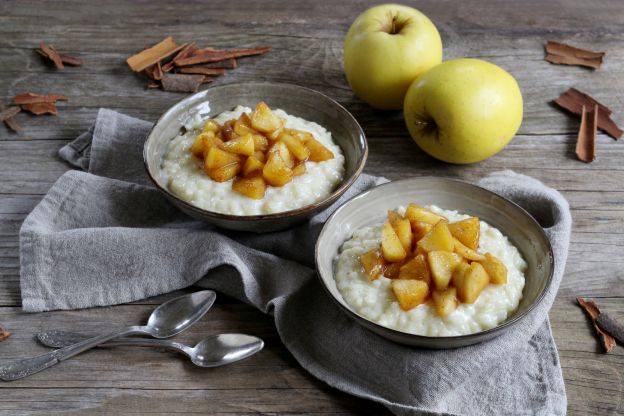 Risotto de manzana