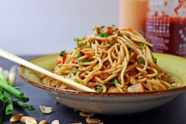 Ensalada de tallarines