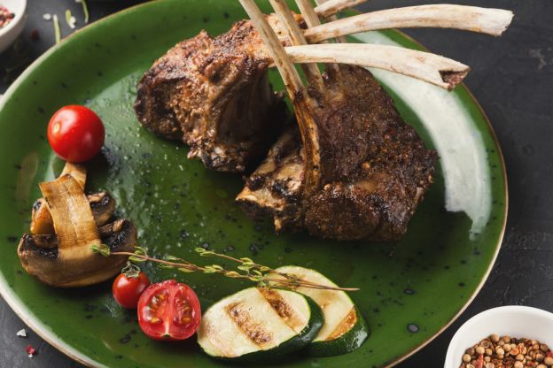 Chuletillas de cordero al horno