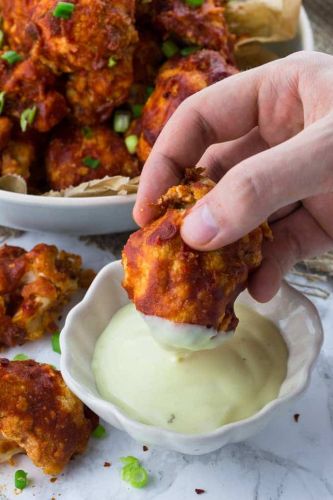 cauliflower hot wings