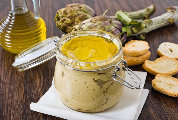 Paté de alcachofas