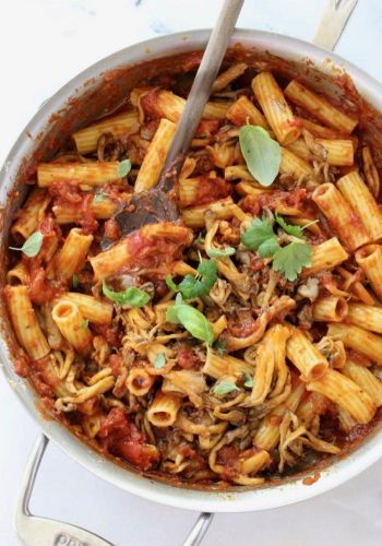 vegetarian mushroom bolognese sauce