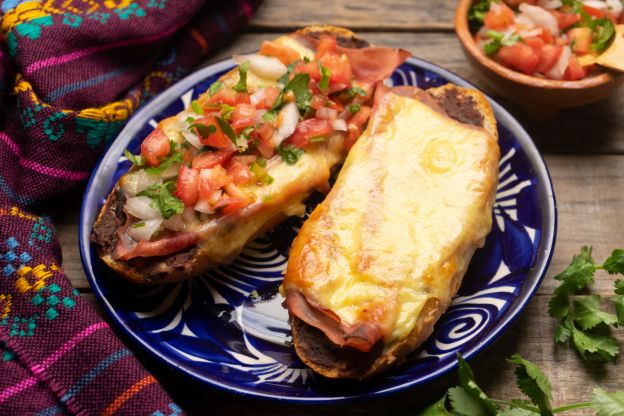 Tostadas a la mexicana