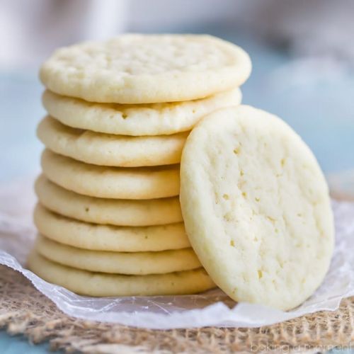 Galletas de mantequilla sin gluten ni lactosa