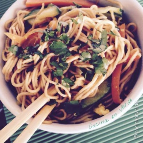 ramen con verduras 