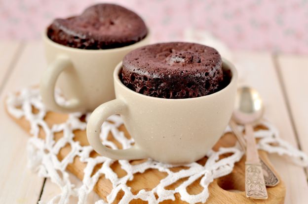 Mug cake de chocolate