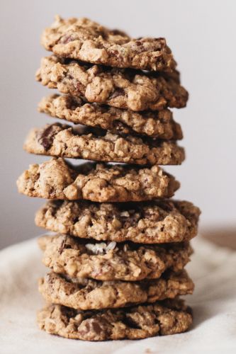 Galletas de avena ligeras