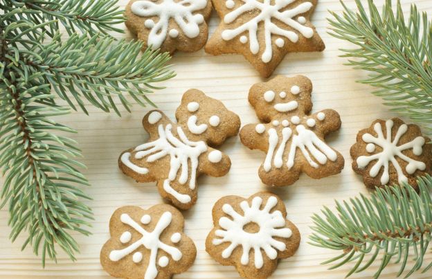 Galletas navideñas decoradas