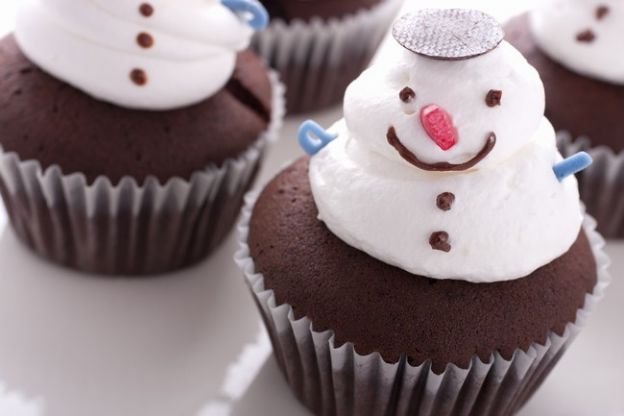 Cupcakes de Navidad