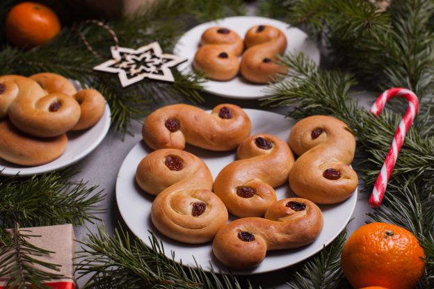 Lussekatter o Saffransbullar - Suecia