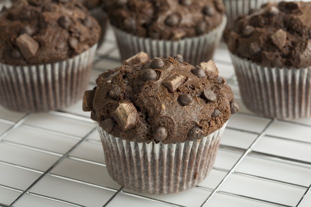 Muffin con trocitos de chocolate