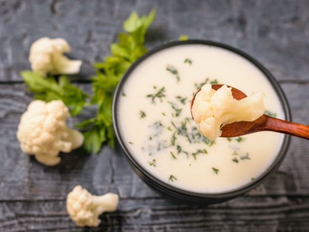 Crema de coliflor