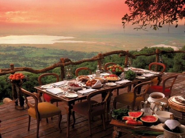 El Crater Lodge en Tanzania