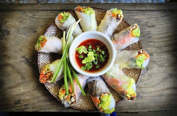 Rollitos de primavera sin gluten