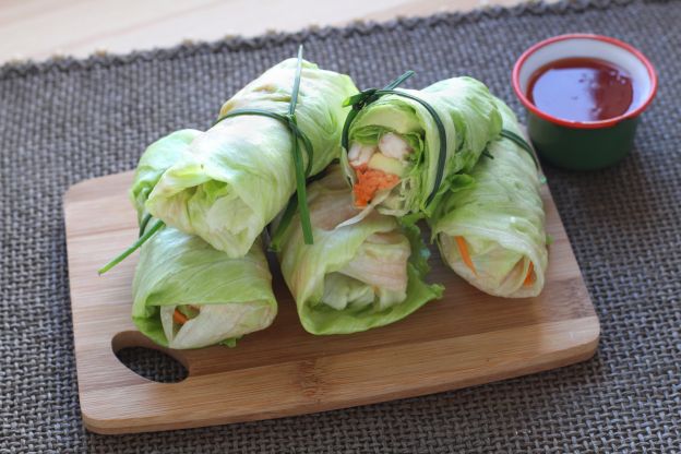 Wraps de lechuga