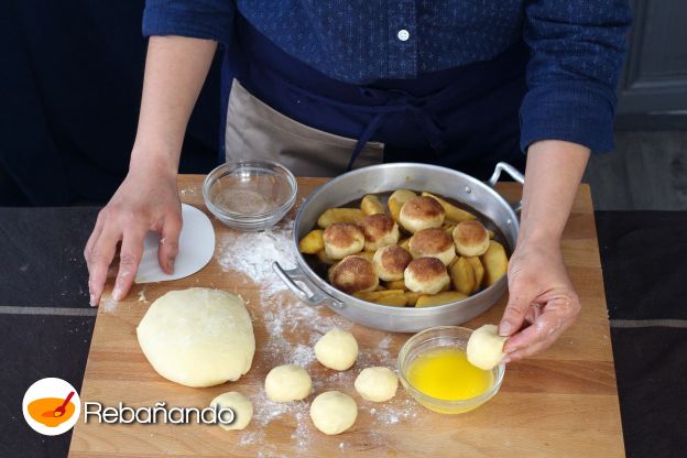 Preparación de la torta