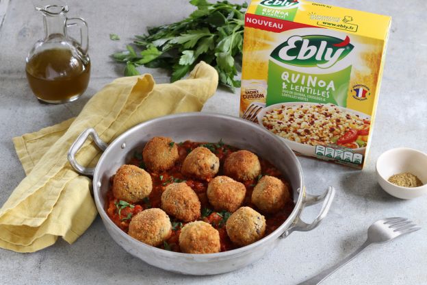 Albóndigas de pavo con quinoa