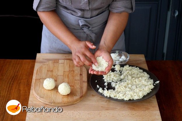 7. Hacemos las croquetas